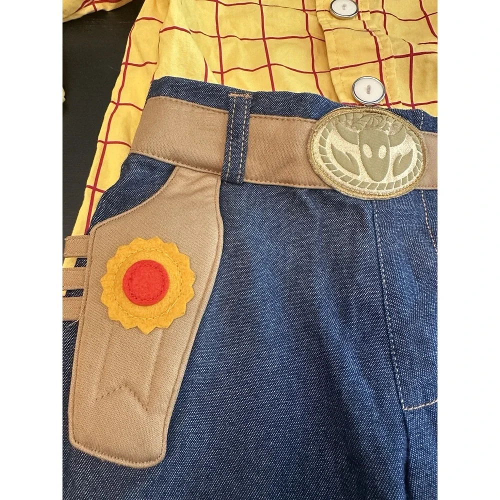 *Disney Park Toddler Toy Story‎ 3 Piece Woody Costume Size 18-24 Months
